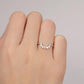 0.24CTW Round Cut Delicate Curved Wedding Band  customdiamjewel   