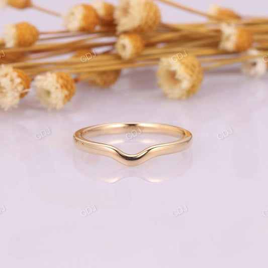 1.68mm Plain Solid Gold Wedding Bridal Band  customdiamjewel   