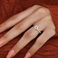 Tie Knot Lab Grown Diamond 0.16CTW 18K Gold Wedding Band  customdiamjewel   