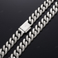 10K Gold 12MM VVS Moissanite Cuban Chain hip hop jewelry CustomDiamJewel