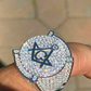 Men's Iced Diamond Mason Hip Hop Ring  customdiamjewel   