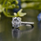 Oval Moissanite Diamond Classic Ring
