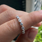 Marquise And Round Lab Grown Diamond Band