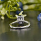 Oval Moissanite Diamond Classic Ring