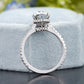 Oval Moissanite Diamond Classic Ring