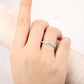 0.72ctw Round Cut Lab Grown Diamond Curved Wedding Band  customdiamjewel   