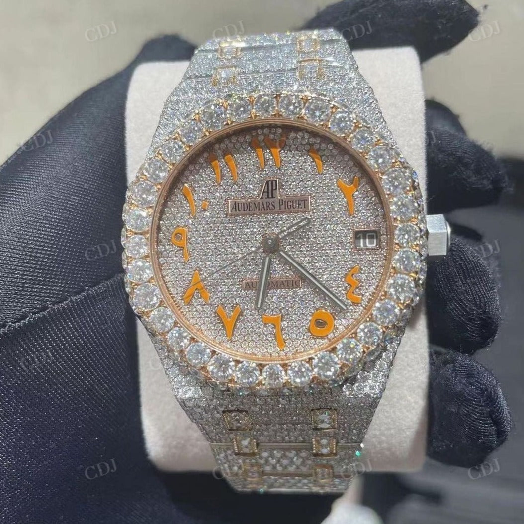 Hip Hop Custom Audemars Piguet Diamond Watch