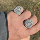 Baguette Diamond Iced Mens Hip Hop Ring  customdiamjewel   