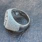 Baguette Diamond Iced Mens Hip Hop Ring  customdiamjewel   