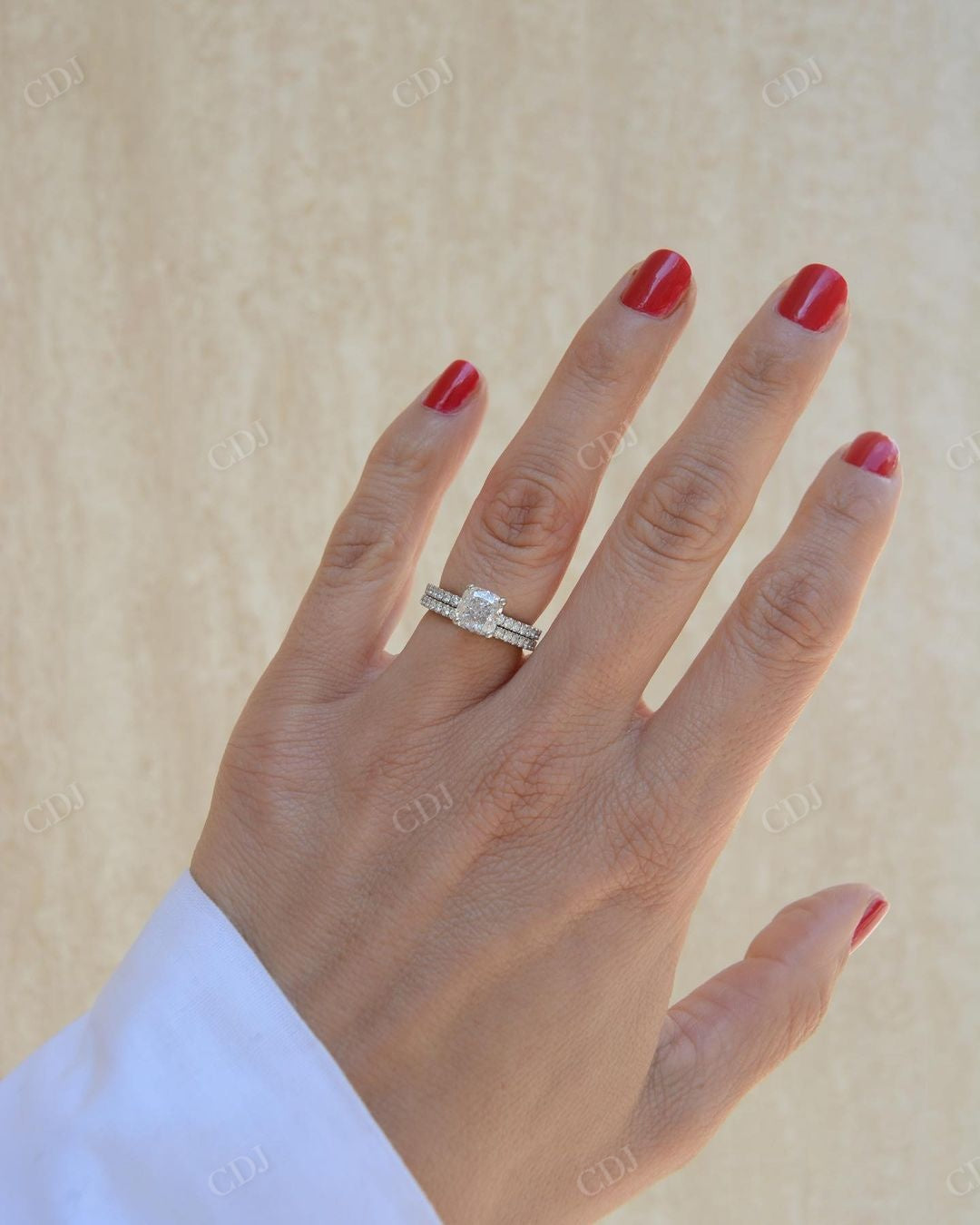 Lab Grown Diamond Gold Handmade Ring