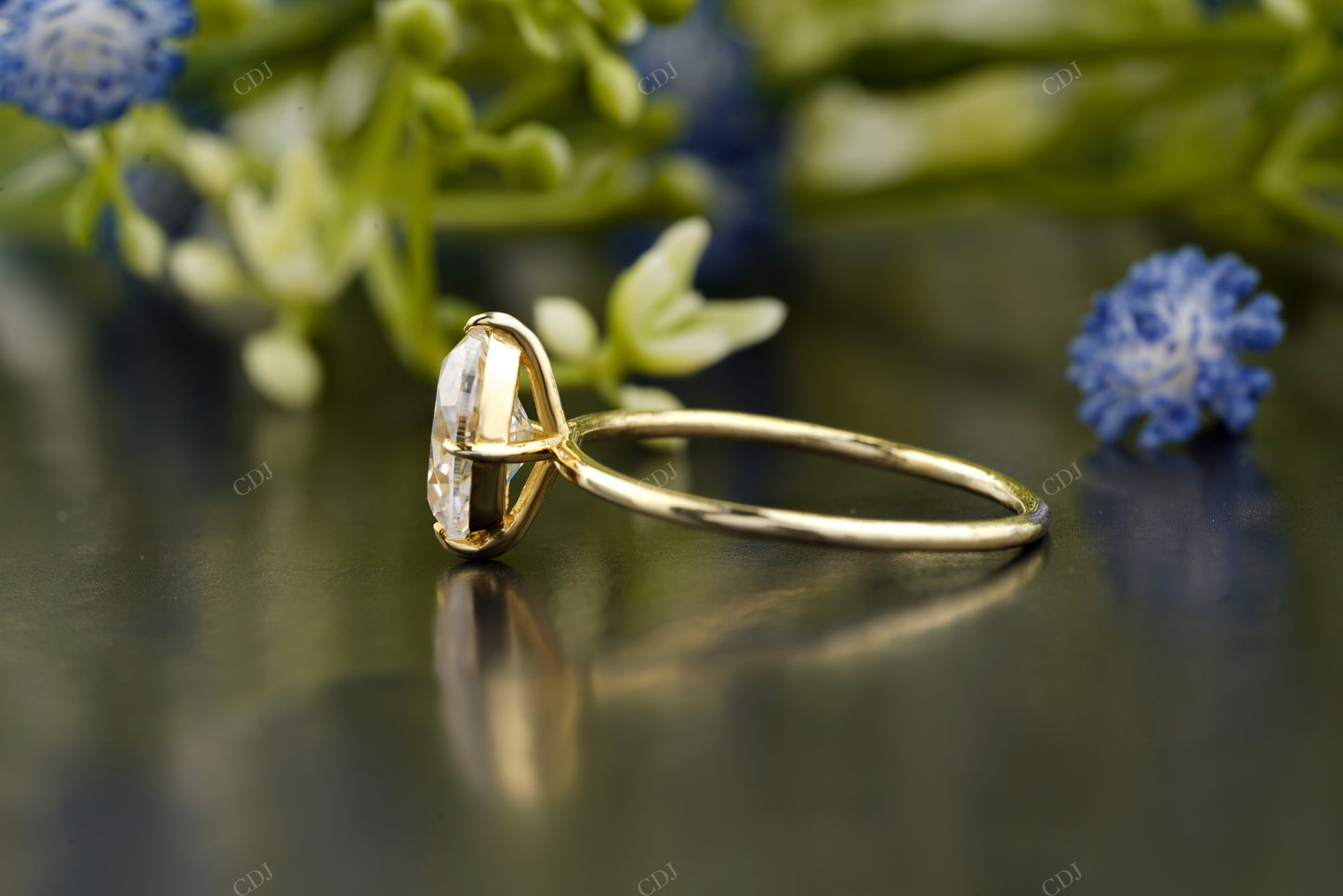 Marquise Lab-Grown Diamond Ring
