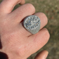 Baguette Diamond Iced Mens Hip Hop Ring  customdiamjewel   