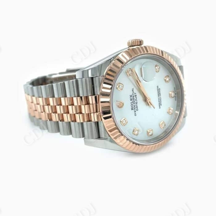 At wholesale Price Two Tone Rolex Stainless Steel Watch customdiamjewel