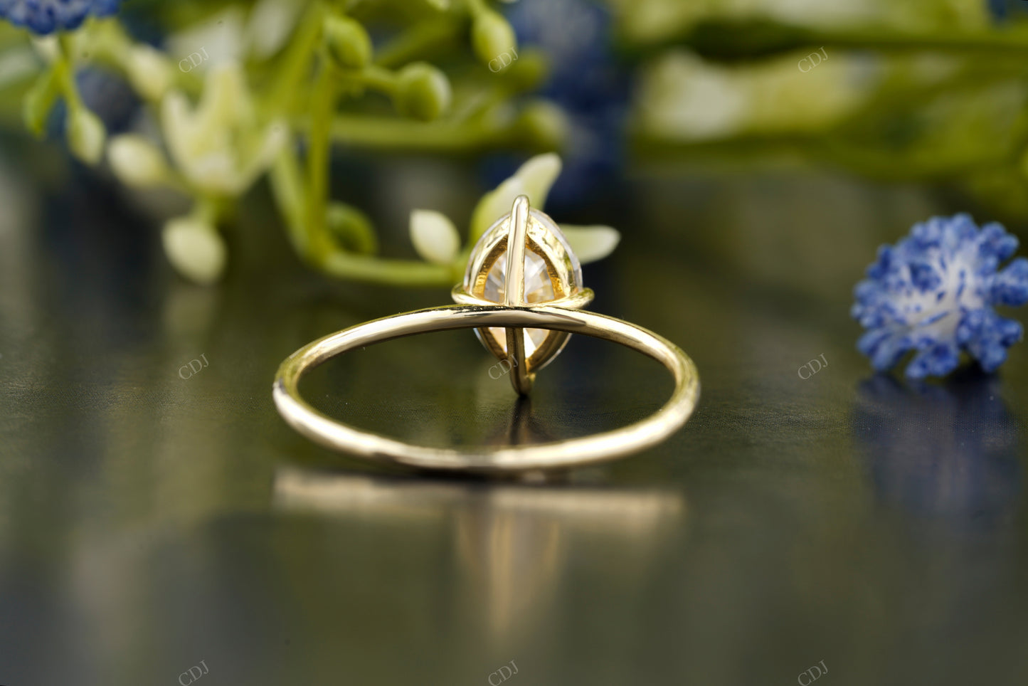 Marquise Lab-Grown Diamond Ring