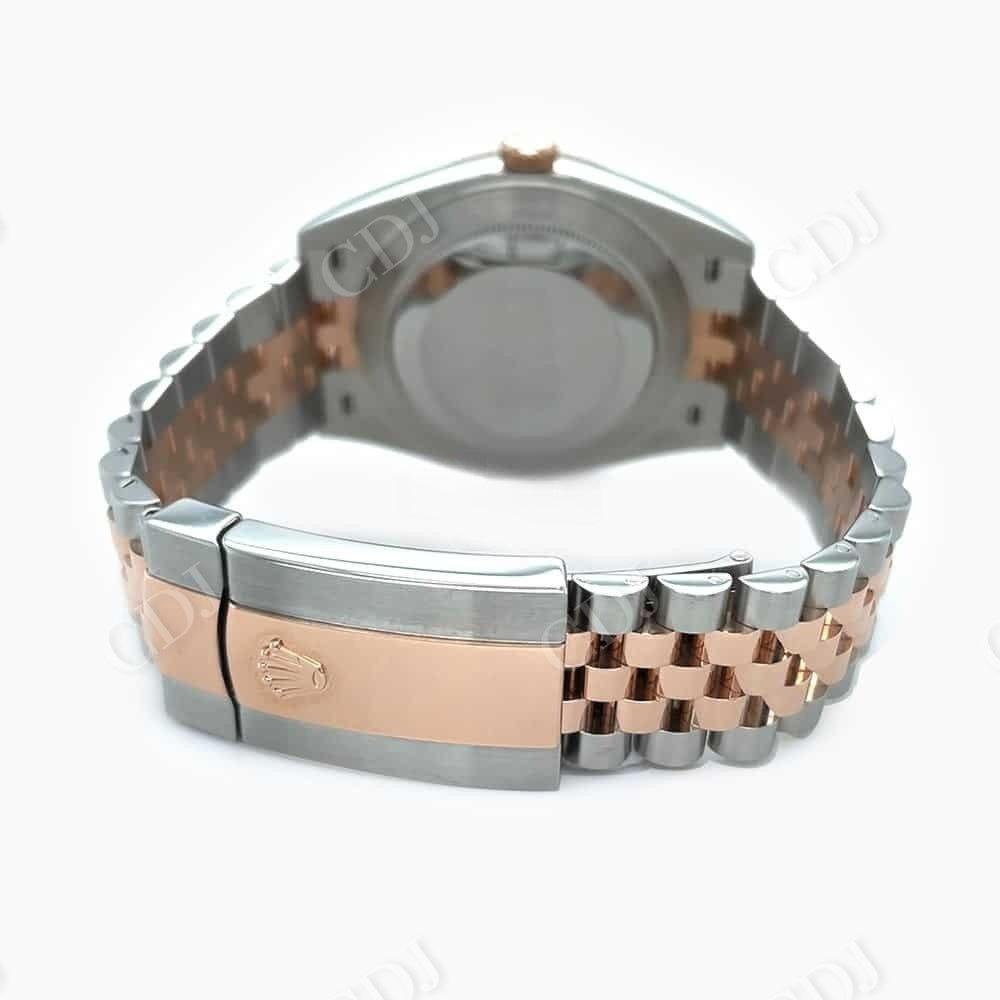 At wholesale Price Two Tone Rolex Stainless Steel Watch customdiamjewel