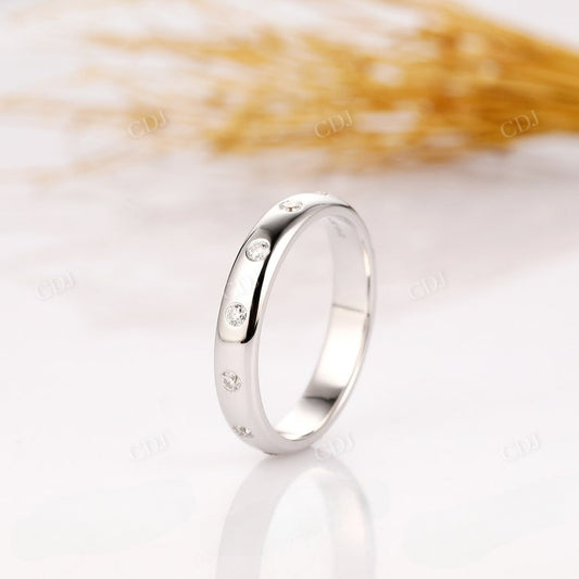 0.36CTW Brilliant Natural Diamond Wedding Band Wedding Band customdiamjewel   