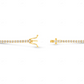 Lab Grown Diamond 10K Solid Gold Tennis Bracelet CustomDiamJewel