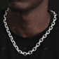 10MM Iced Out Diamond Rolo Chain hip hop jewelry CustomDiamJewel