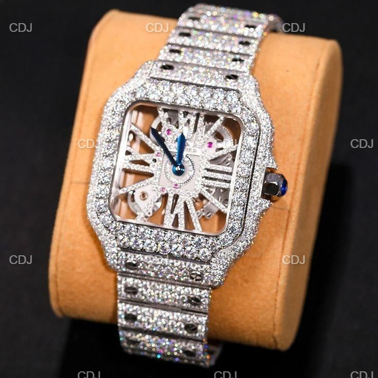 Hip Hop Iced Out AP Royal Oak Chronograph Watch customdiamjewel
