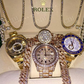 Hip Hop Style Moissanite Rolex Watches For Men customdiamjewel