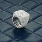 Round Cut Customized Hip Hop Ring For Men hip hop jewelry customdiamjewel   