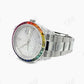 Rainbow Bezel Rolex Iced Out Moissanite Watch customdiamjewel
