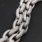 10MM Iced Out Diamond Rolo Chain hip hop jewelry CustomDiamJewel