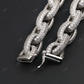 10MM Iced Out Diamond Rolo Chain hip hop jewelry CustomDiamJewel