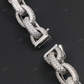 10MM Iced Out Diamond Rolo Chain hip hop jewelry CustomDiamJewel