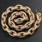 10MM Iced Out Diamond Rolo Chain hip hop jewelry CustomDiamJewel