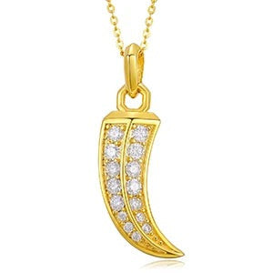 Minimalist Solid Gold Lab Diamond Pendant For Mens hip hop jewelry CustomDiamJewel