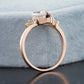 Hexagon Cut Lab-Grown Diamond Ring