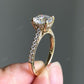 Round Cut Prong Set Lab Grown Diamond Ring
