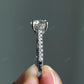 Round Cut Prong Set Lab Grown Diamond Ring