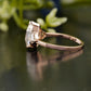 Hexagon Cut Lab-Grown Diamond Ring