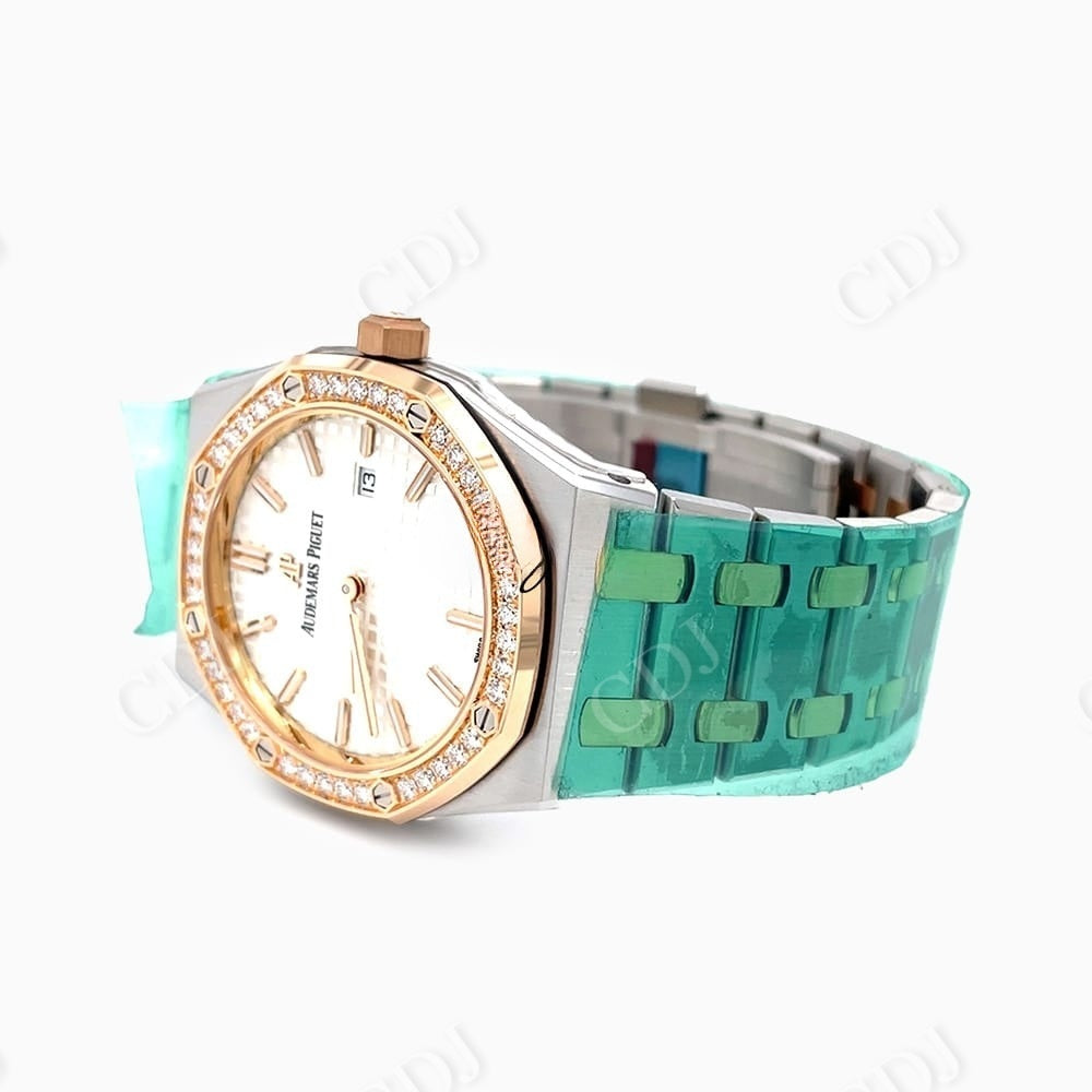 Audemars Piguet Diamond and Screw On Bezel Watch customdiamjewel