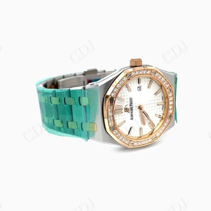 Audemars Piguet Diamond and Screw On Bezel Watch customdiamjewel