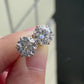Classic Lab Grown Diamond Tulip Set Earrings