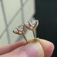 Classic Lab Grown Diamond Tulip Set Earrings