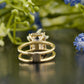 Emerald Lab-Grown Diamond Minimalist Ring