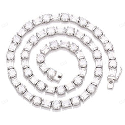 Emerald Round Diamond Hip Hop Chain hip hop jewelry CustomDiamJewel