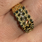 Baguette Diamonds Nugget Iced out men's Ring  customdiamjewel   