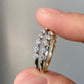 Dainty Round Lab Grown Diamond Wedding Band