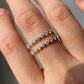 Dainty Round Lab Grown Diamond Wedding Band