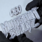 Hip Hop Customized Iced out Letter In Disk Pendant hip hop jewelry CustomDiamJewel   