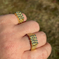Baguette Diamonds Nugget Iced out men's Ring  customdiamjewel   