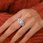 Vintage Wide Natural Diamond Full Eternity Wedding Band  customdiamjewel   