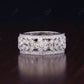 Vintage Wide Natural Diamond Full Eternity Wedding Band  customdiamjewel   