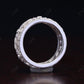 Vintage Wide Natural Diamond Full Eternity Wedding Band  customdiamjewel   