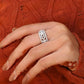 Vintage Wide Natural Diamond Full Eternity Wedding Band  customdiamjewel   